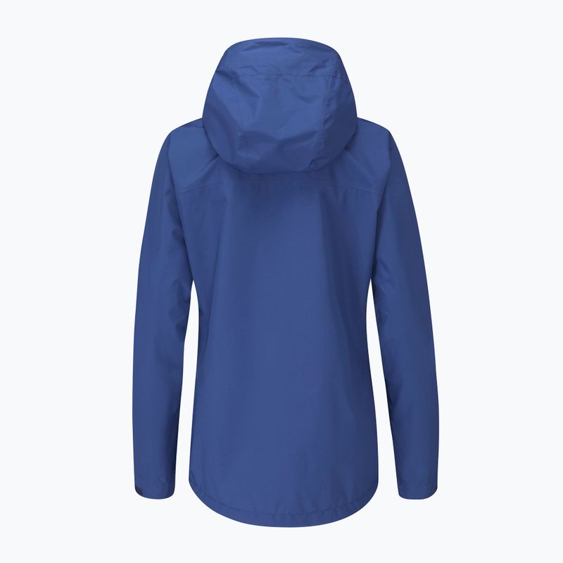 Rab Downpour Eco Damen Regenjacke navy blau QWG-83 13