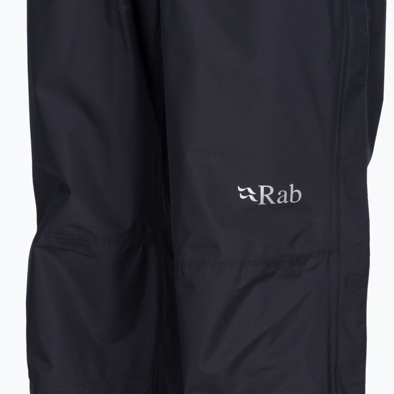 Damen Regenhose Rab Downpour Eco FZ schwarz QWG-87 3