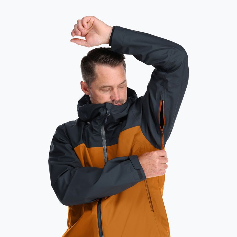 Rab Arc Eco grau Herren Regenjacke mit Membran QWH-07-BEM-SML 6
