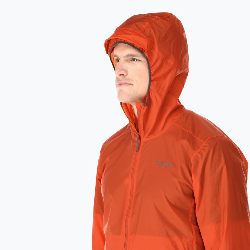 Windjacke Herren Rab Vital Hoody firecracker 3
