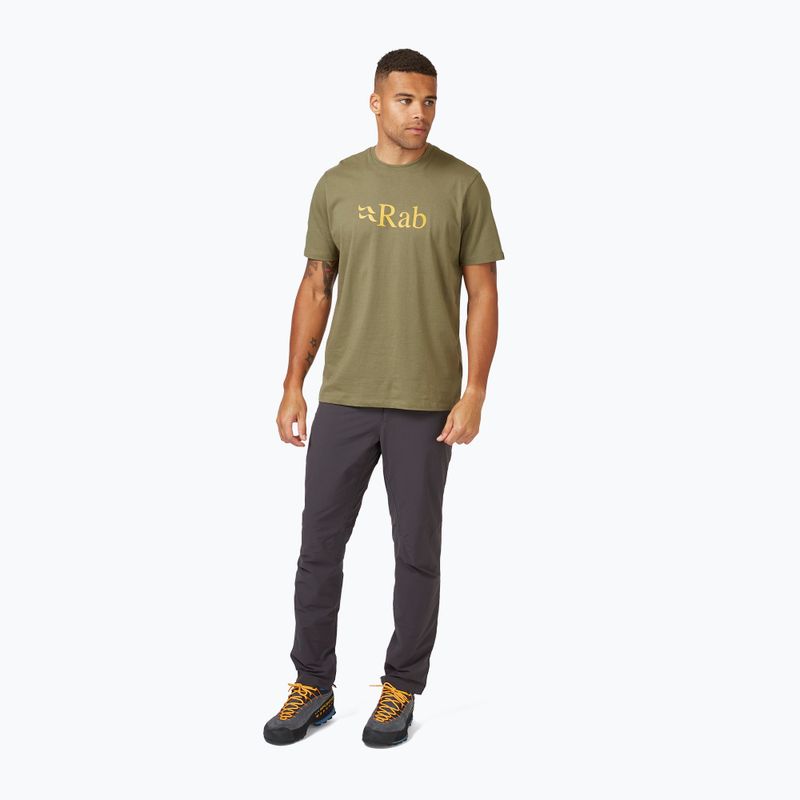 Shirt Herren Rab Stance Logo light khaki 2