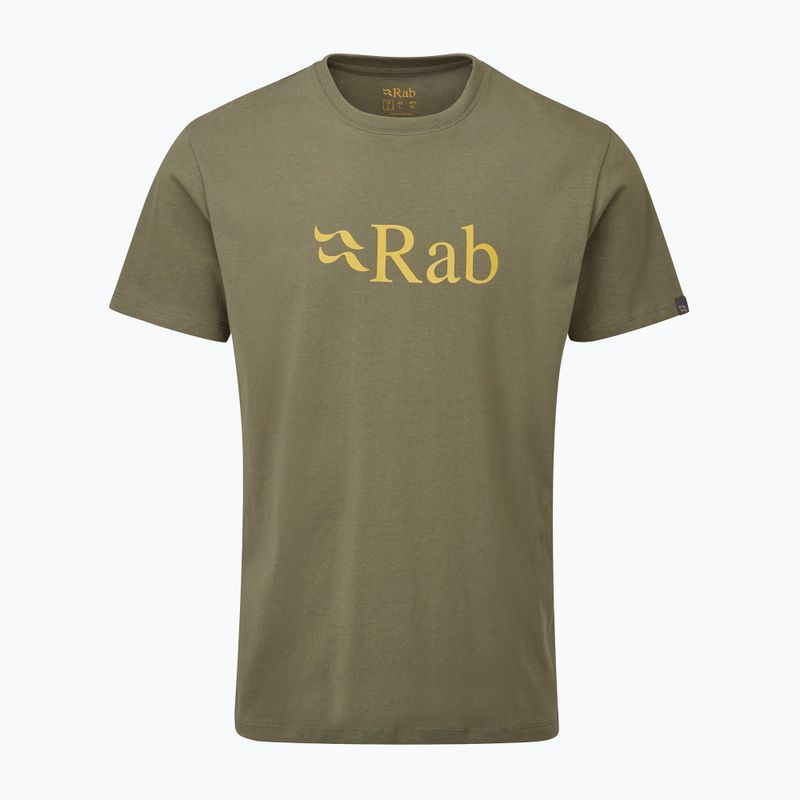 Shirt Herren Rab Stance Logo light khaki 4