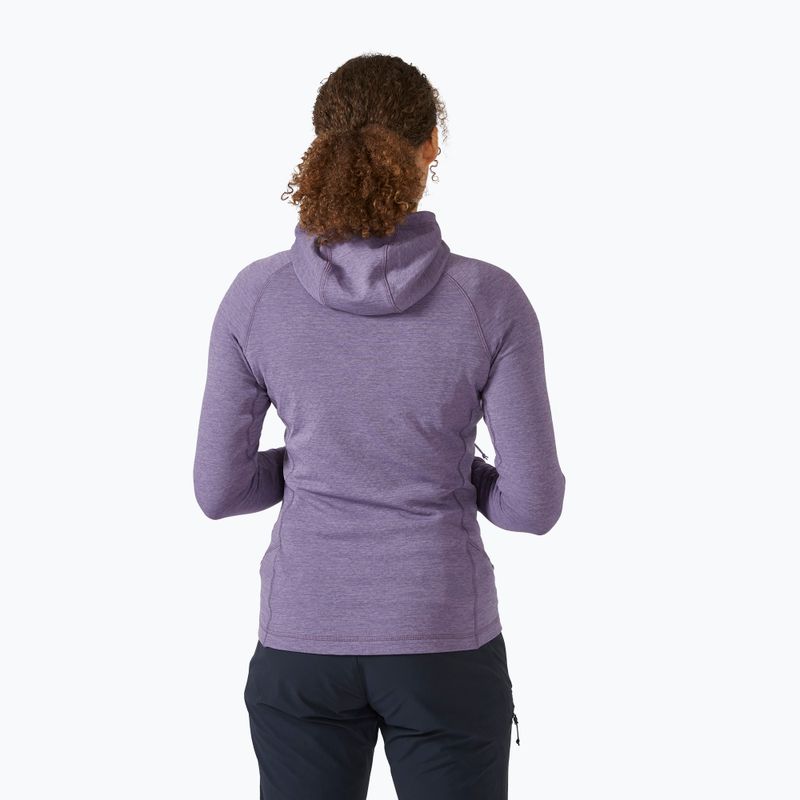 Damen Hoodie Rab Nexus Hoody purple sage 3