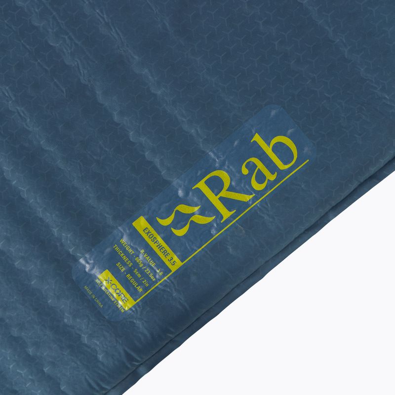 Rab Exosphere selbstaufblasende Matte 3,5 5 cm blau QMA-02-ORB-REG 4