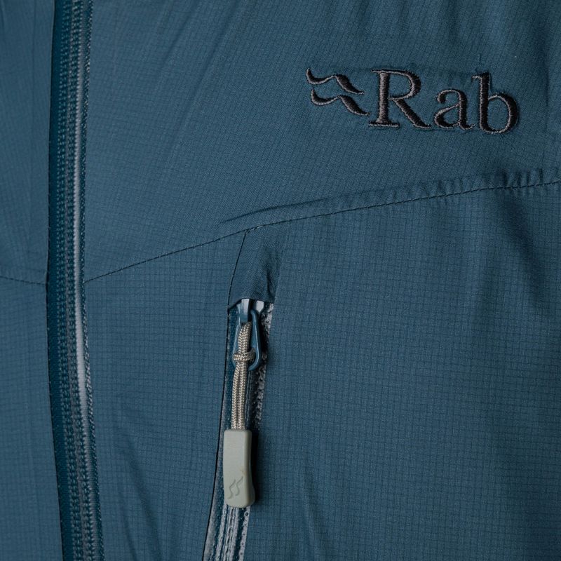 Regenjacke Herren Rab Latok Paclite Plus blau QWH-55 11