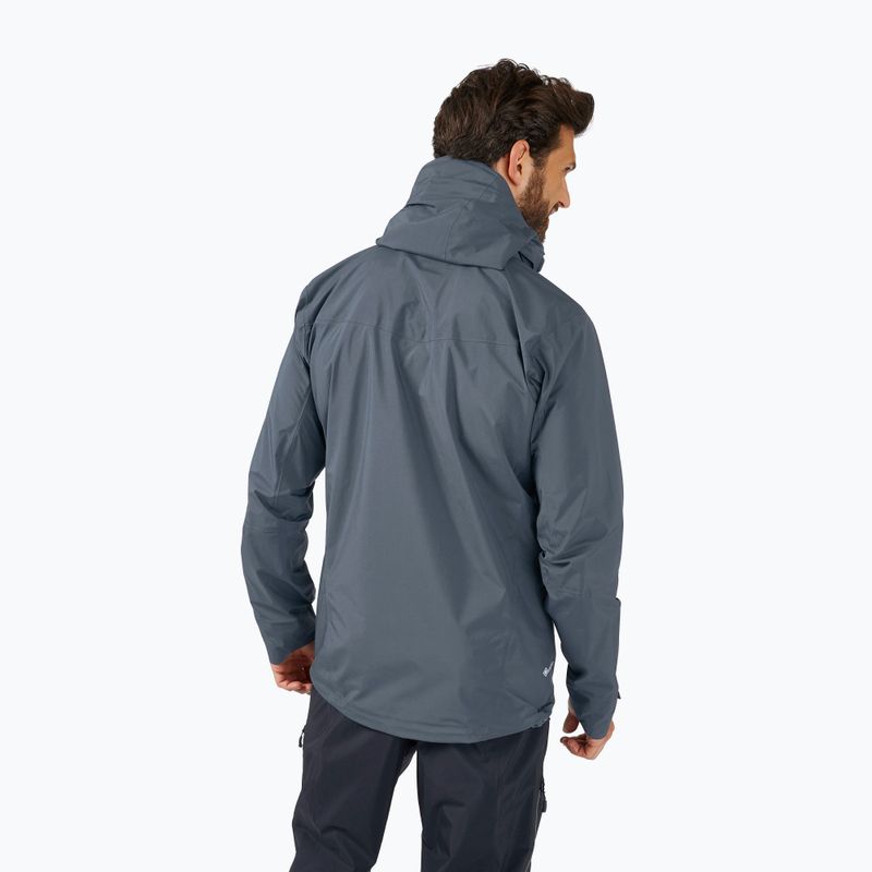Regenjacke Herren Rab Latok Paclite Plus blau QWH-55 2