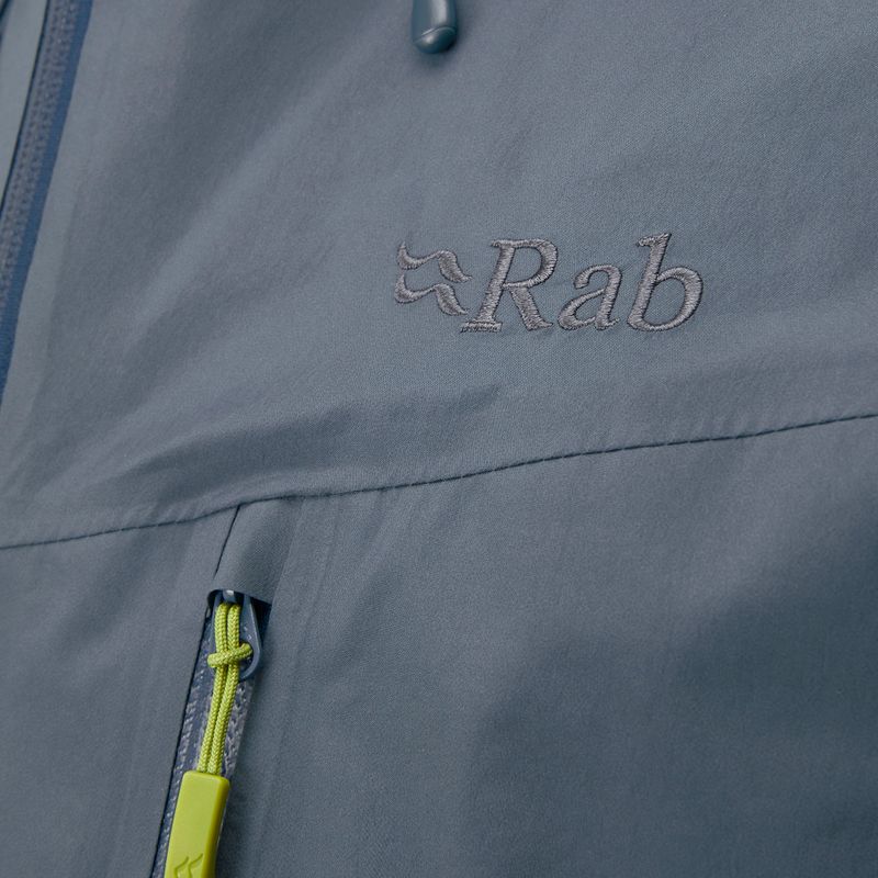 Regenjacke Herren Rab Latok Paclite Plus blau QWH-55 7
