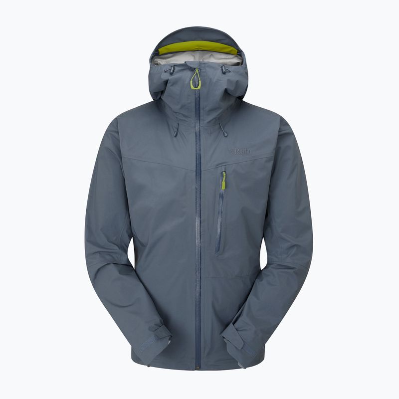 Regenjacke Herren Rab Latok Paclite Plus blau QWH-55 6