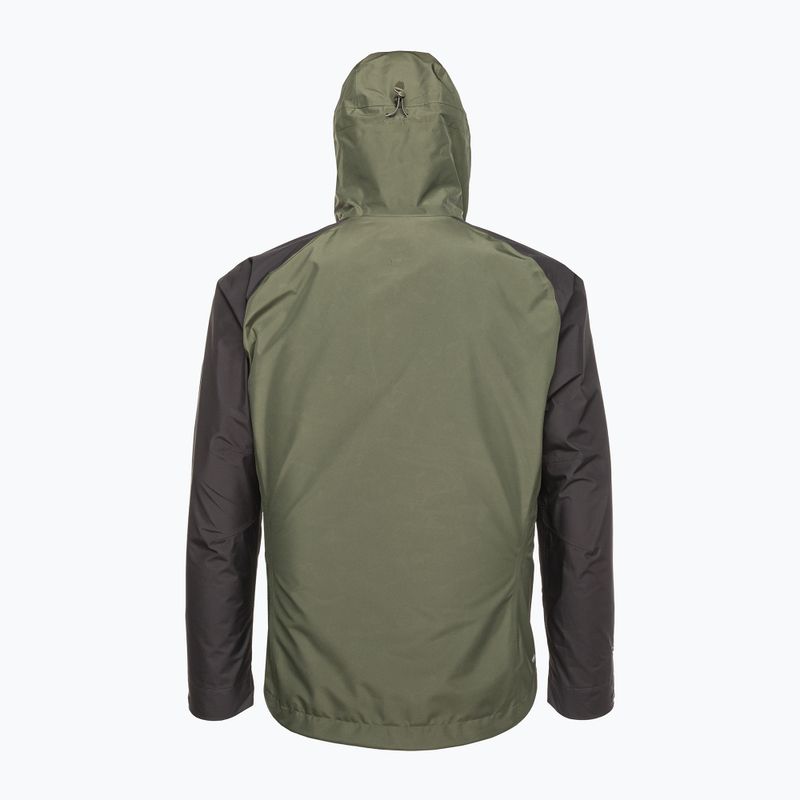 Regenjacke Herren Rab Namche Paclite grün QWH-59 11