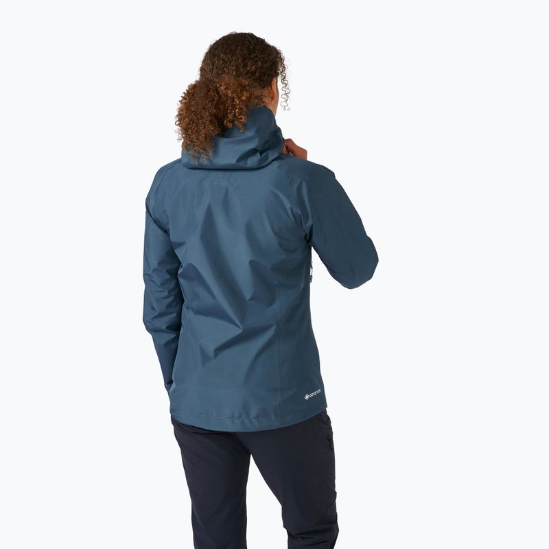 Regenjacke Damen Rab Namche Paclite blau QWH-6 2