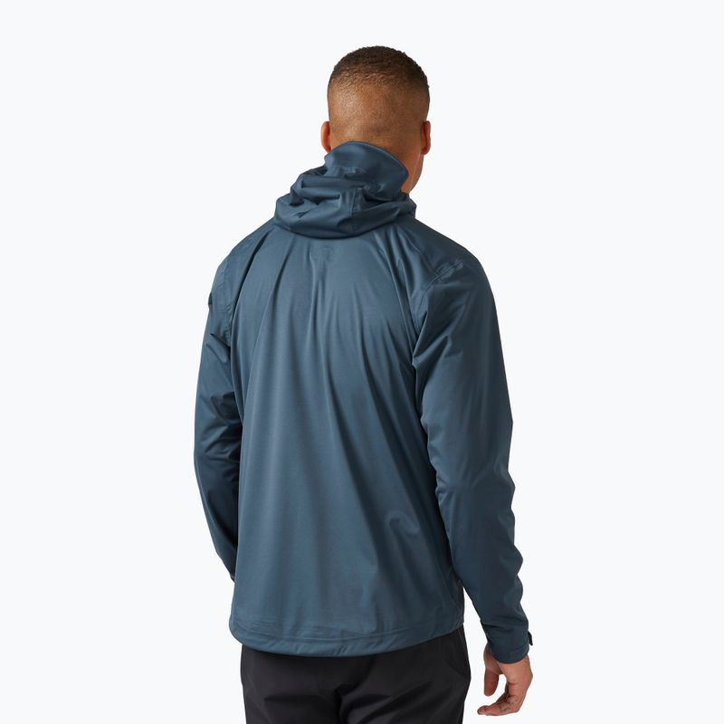 Regenjacke Herren Rab Kinetic 2. dunkelblau QWG-74 2