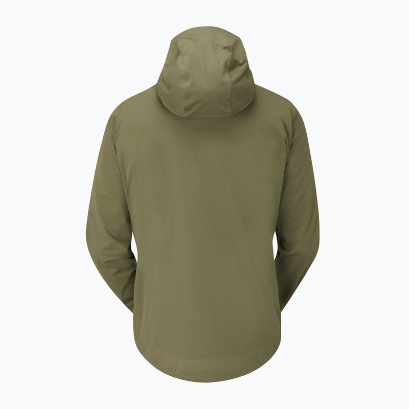 Regenjacke Herren Rab Kinetic 2. khaki QWG-74 9