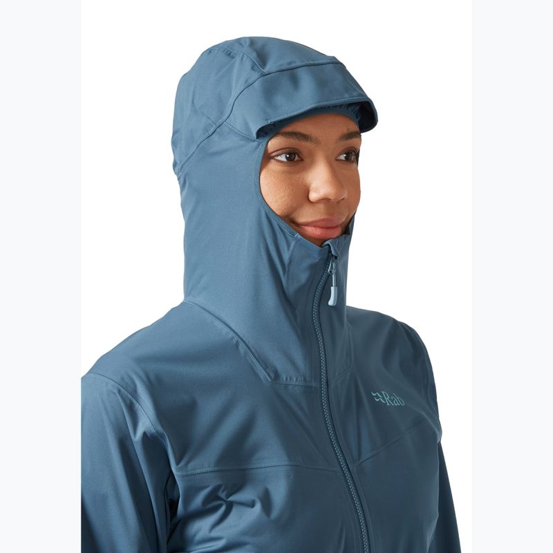 Regenjacke Damen Rab Kinetic 2.0 orion blue 4