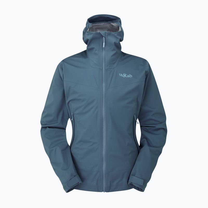 Regenjacke Damen Rab Kinetic 2.0 orion blue 12