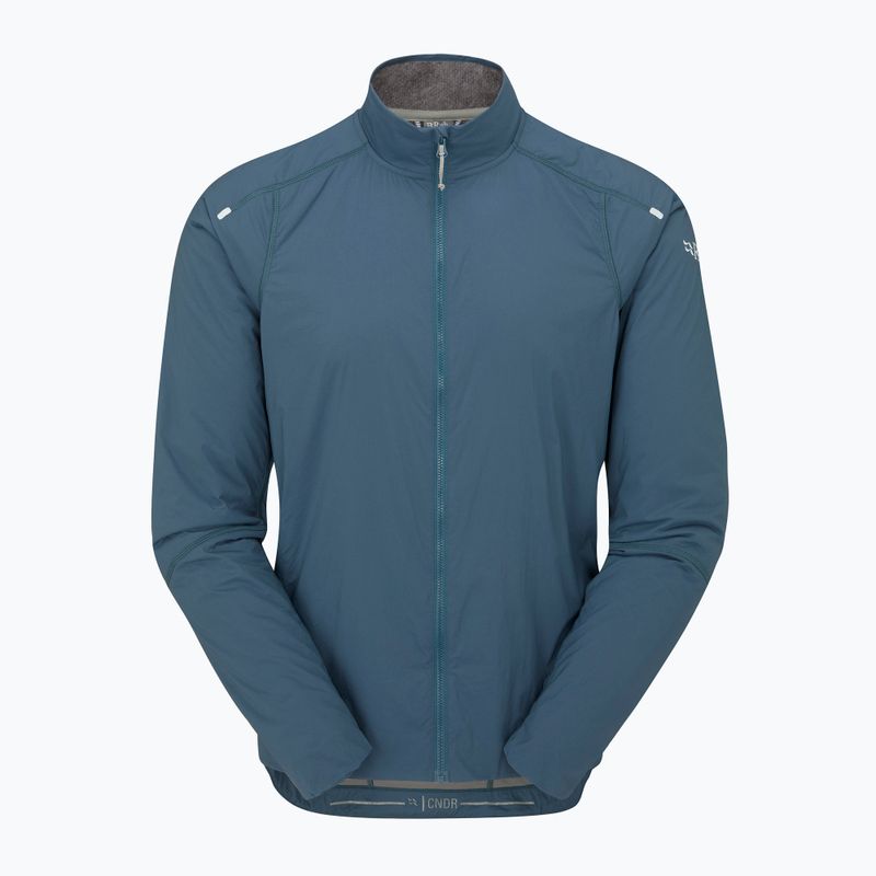 Herren Softshelljacke Rab VR Cinder Orion Blue 4