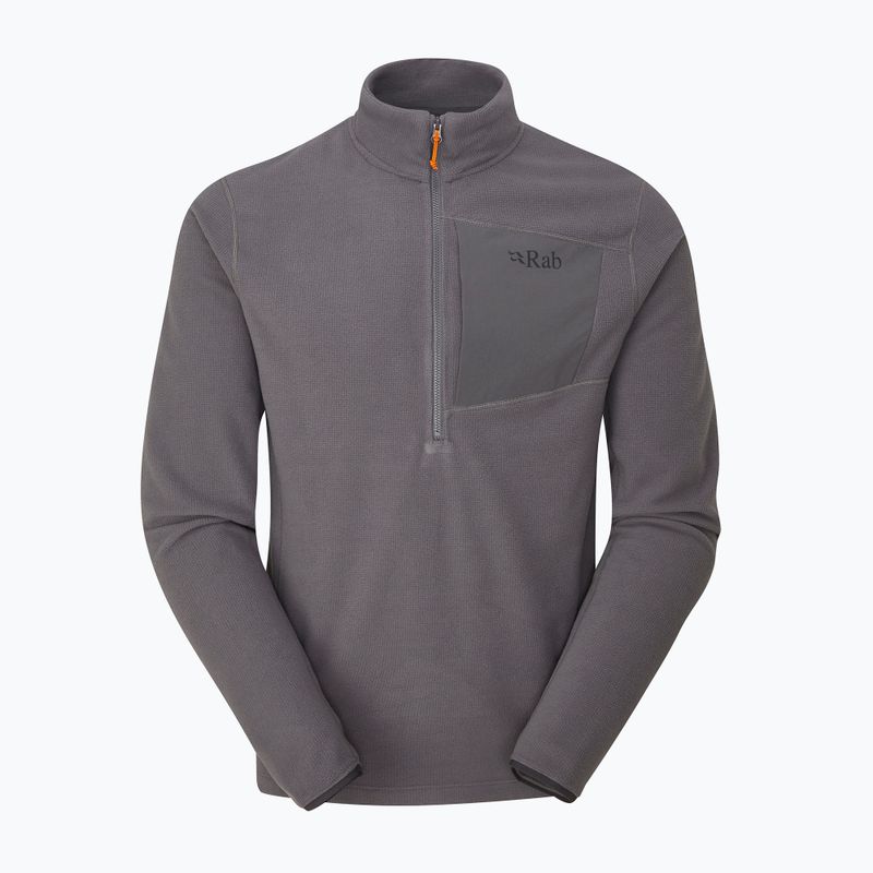 Herren Hoodie Sweatshirt Rab Tecton Pull-On graphene 3