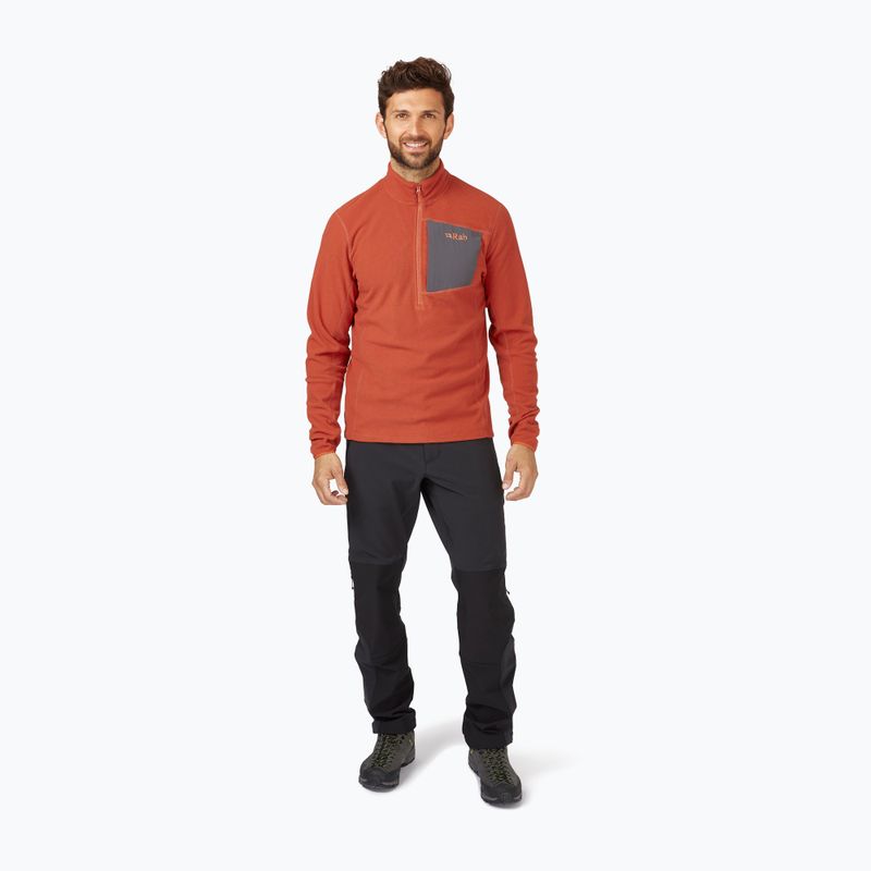 Herren Hoodie Sweatshirt Rab Tecton Pull-On red clay 2