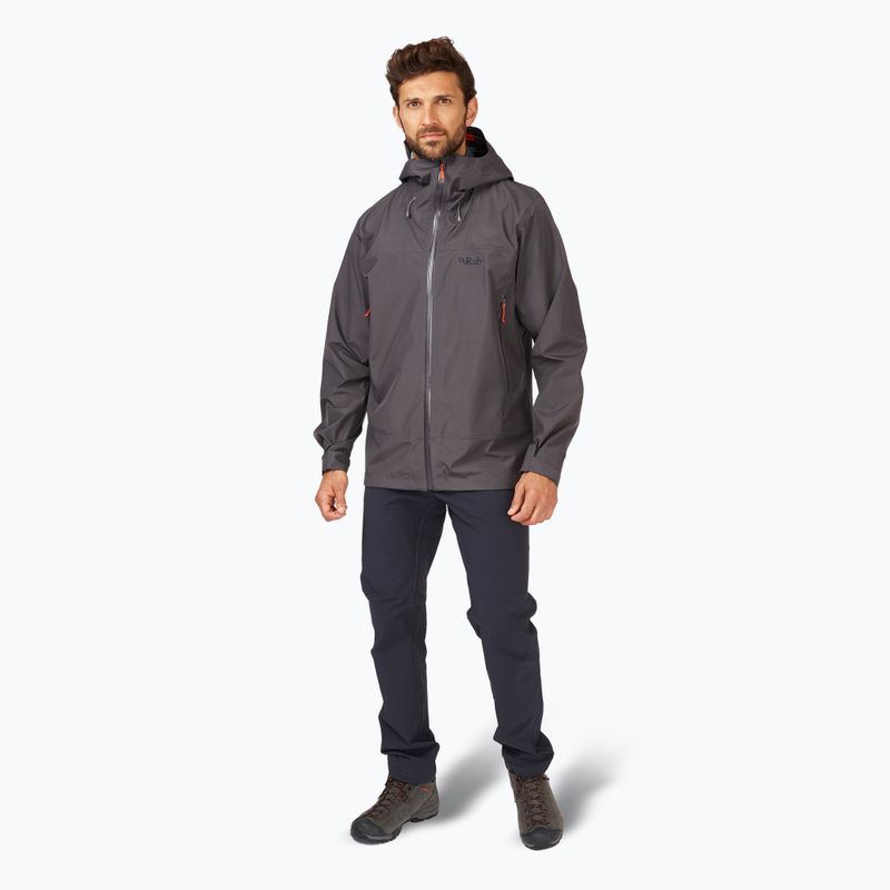 Regenjacke Herren Rab Namche GTX graphene 2