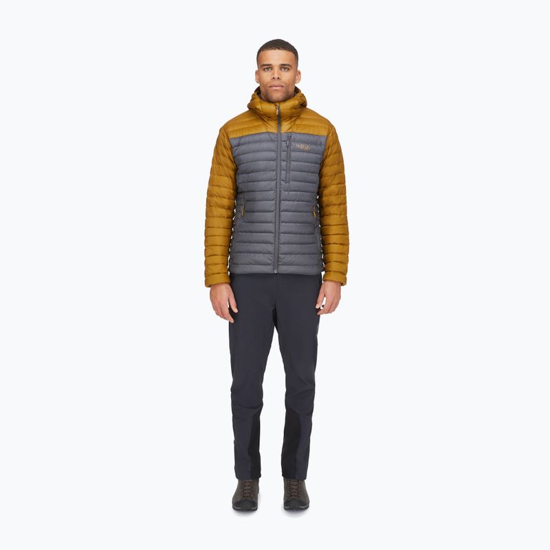 Rab Microlight Alpine Herren Daunenjacke mit Fußabdruck und Graphen 2