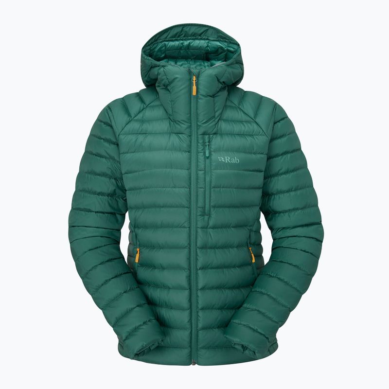 Daunenjacke Damen Rab Microlight Alpine green slate 2