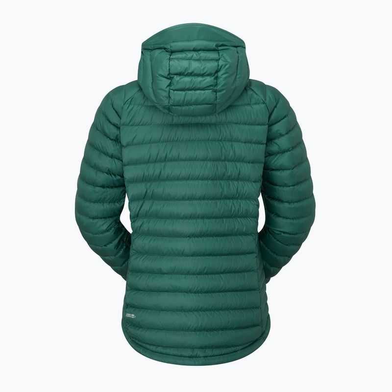 Daunenjacke Damen Rab Microlight Alpine green slate 3