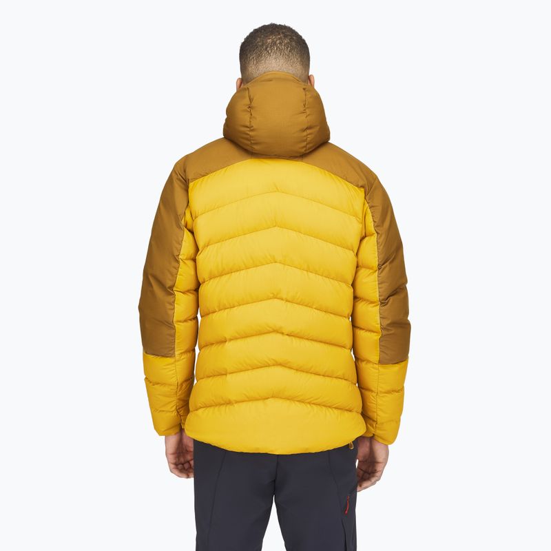 Daunenjacke Herren Rab Infinity Alpine footprint/sahara 3