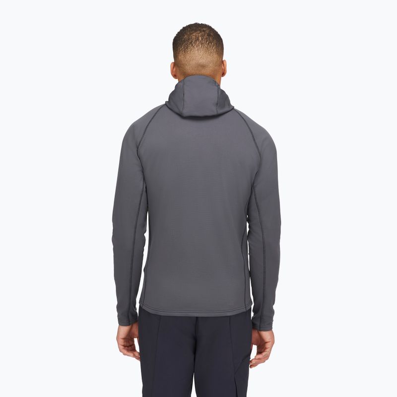 Herrenpullover Rab Superflux Hoody graphene/firecracker 3