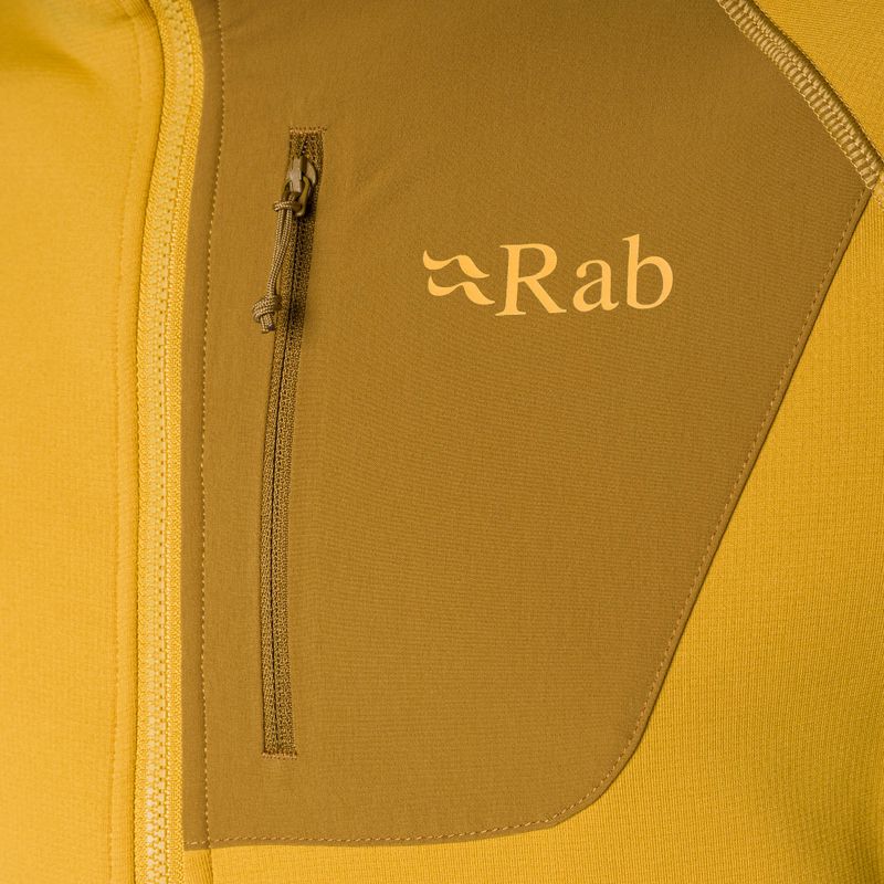 Herren-Trekking-Sweatshirt Rab Superflux Hoody sahara 4