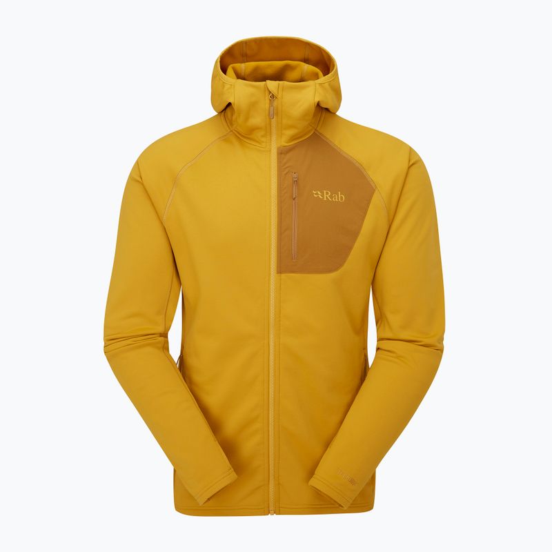 Herren-Trekking-Sweatshirt Rab Superflux Hoody sahara 6