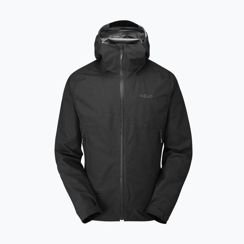 Regenjacke Herren Rab Namche Paclite black 2