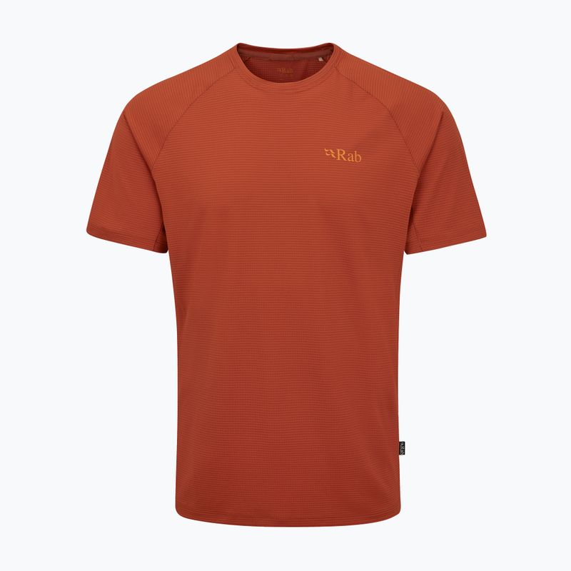 Shirt Herren Rab Sonic red clay 5