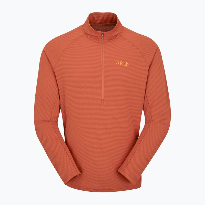 Sweatshrit Hoodie Herren Rab Sonic Zip red clay 4