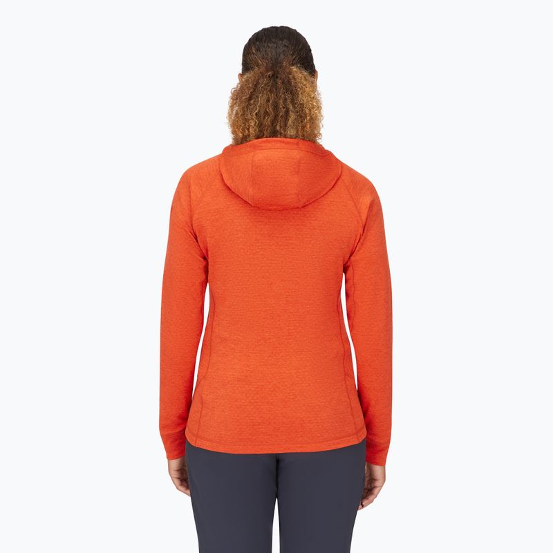 Damen Hoodie Pullover Rab Nexus Hoody red grapefruit 3