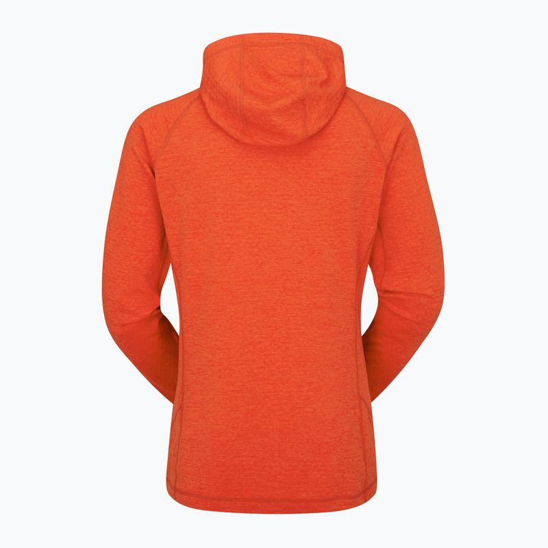 Damen Hoodie Pullover Rab Nexus Hoody red grapefruit 5