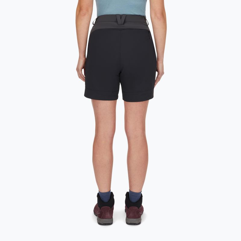 Damen-Trekkingshorts Rab Torque Mountain anthracite/black 3
