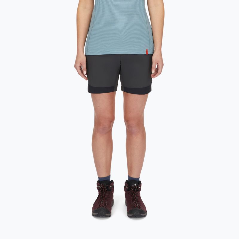 Damen-Trekkingshorts Rab Torque Mountain anthracite/black 4