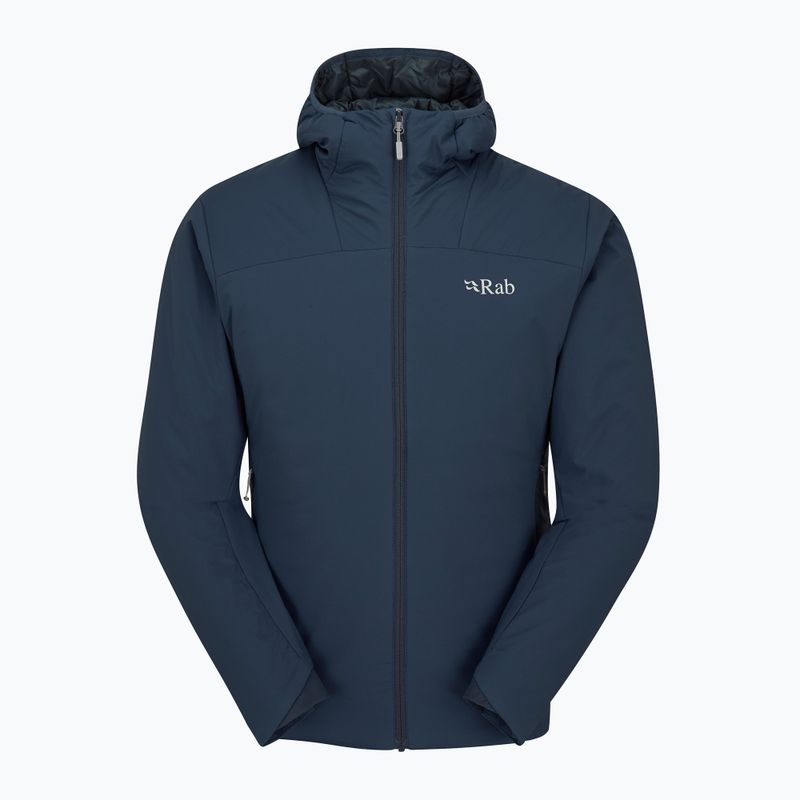 Gefütterte Jacke Herren Rab Xenair Alpine Light tempest blue 10