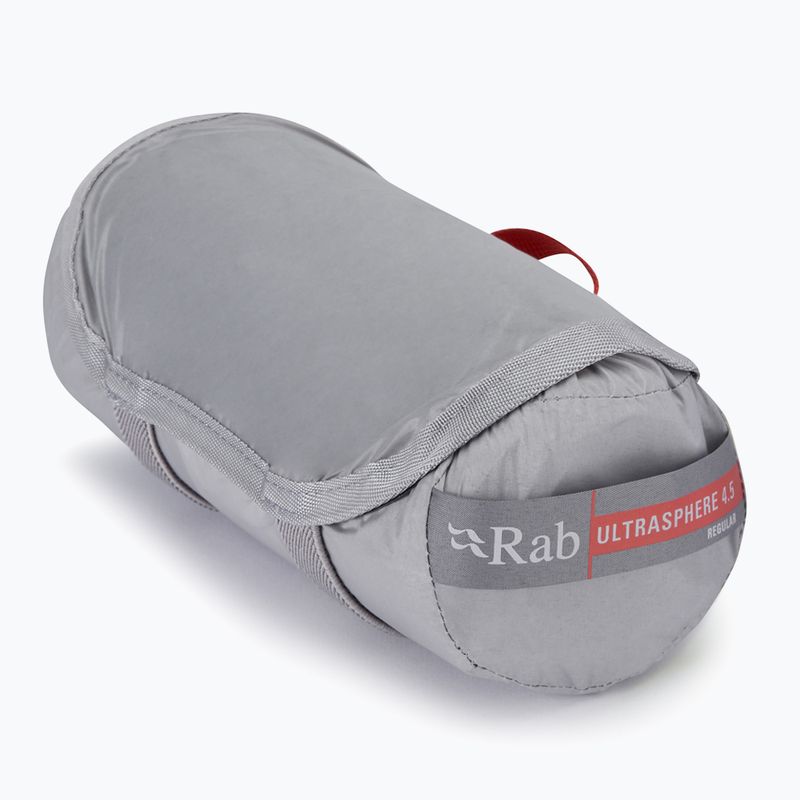 Aufblasbare Matte Rab Ultrasphere 4.5 regular dark pewter 7