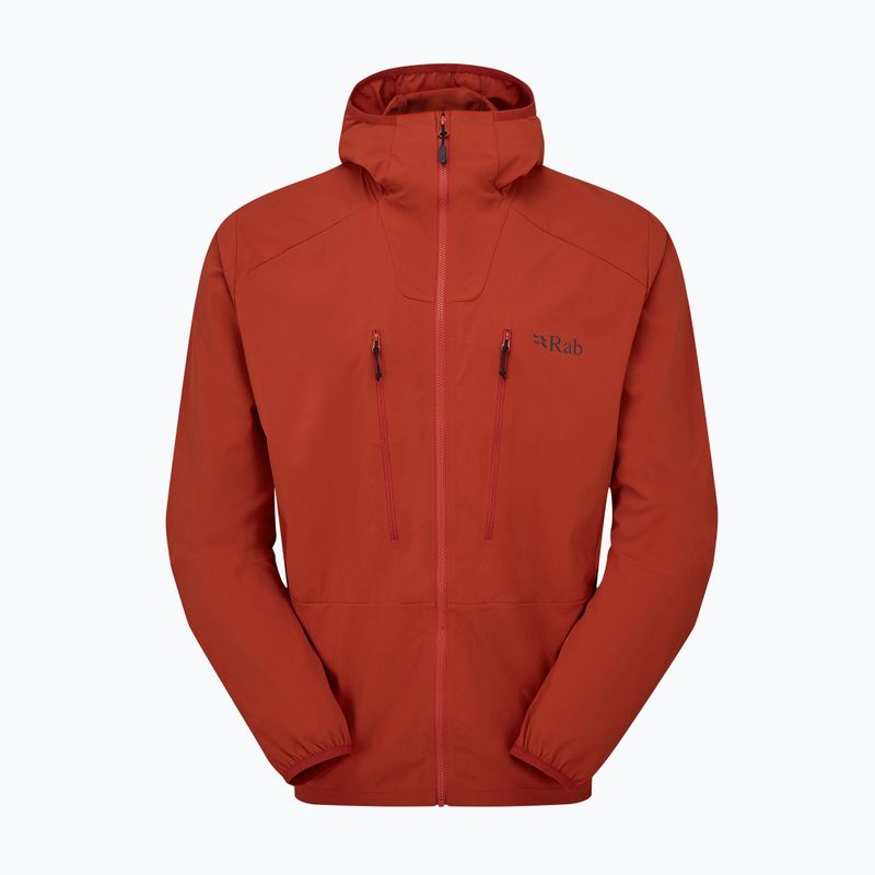 Softshell Jacke Herren Rab Borealis tuscan red 5