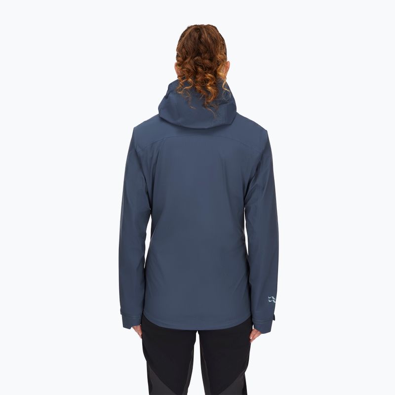 Regenjacke Damen Rab Downpour Light tempest blue 3