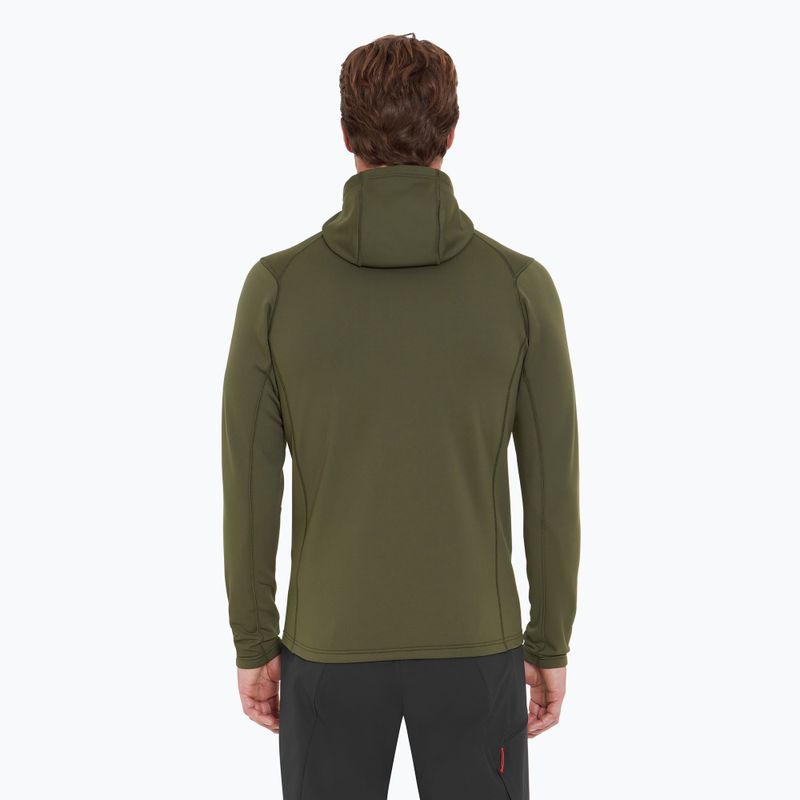 Herrenpullover Rab Superflux Hoody army QFG-13 3