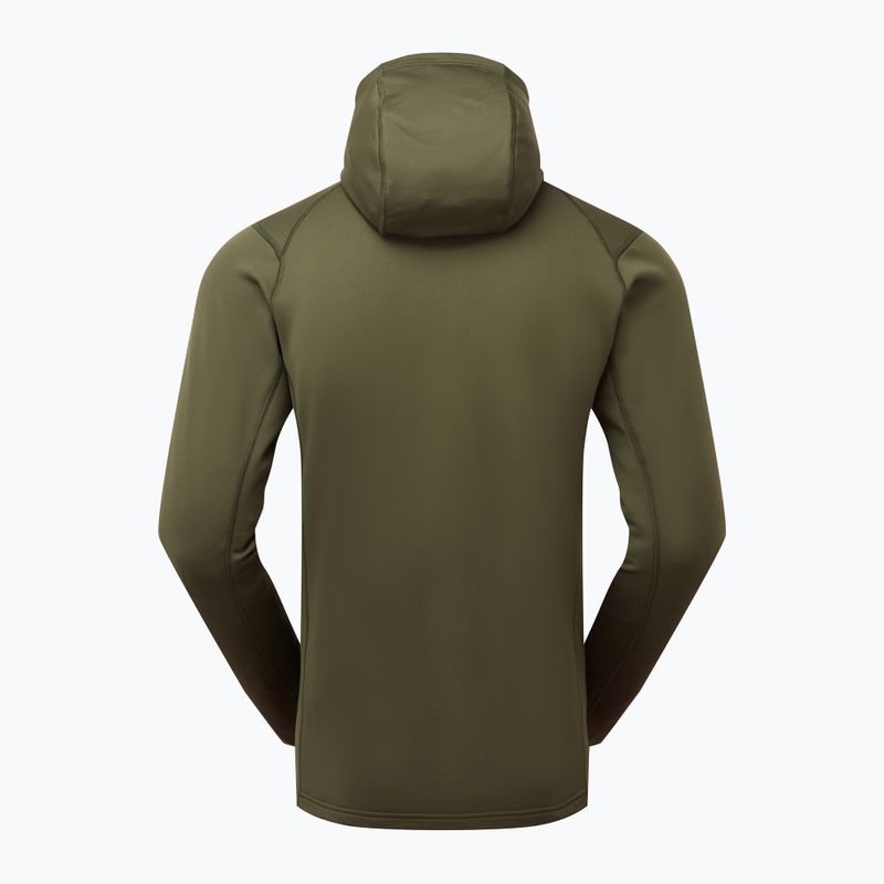 Herrenpullover Rab Superflux Hoody army QFG-13 5