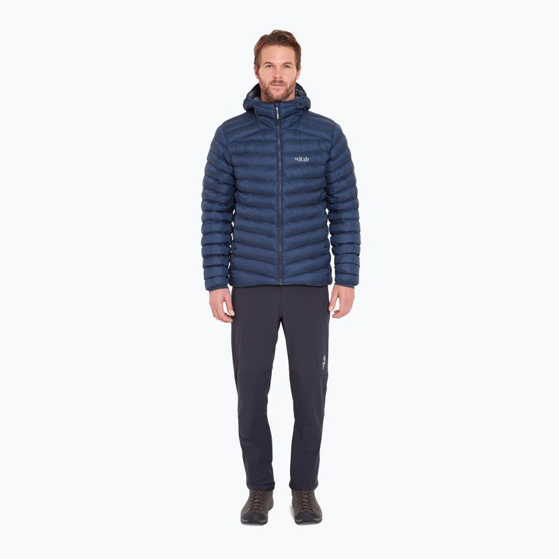 Gefütterte Herrenjacke Rab Cirrus Alpine tempest blue 3