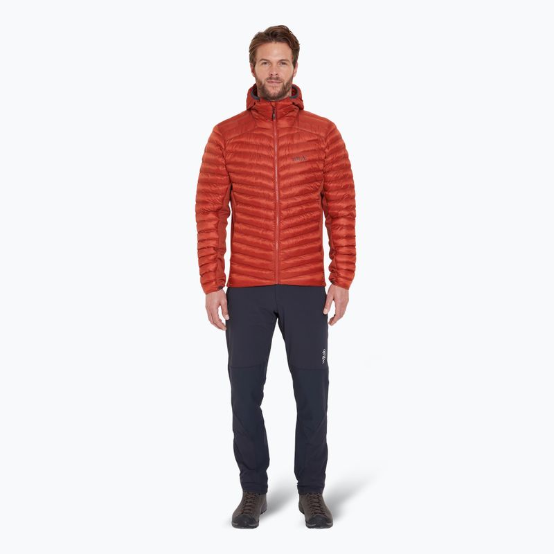 Daunenjacke Herren Rab Cirrus Flex Hoody tuscan red 2