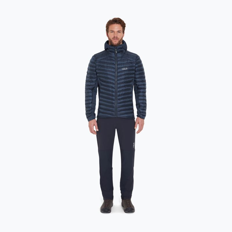 Gefütterte Herrenjacke Rab Cirrus Flex Hoody tempest blue 2