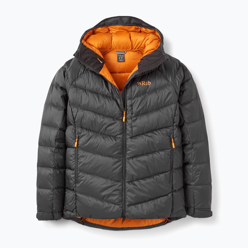 Herren-Daunenjacke Rab Glaceon Pro anthracite 4