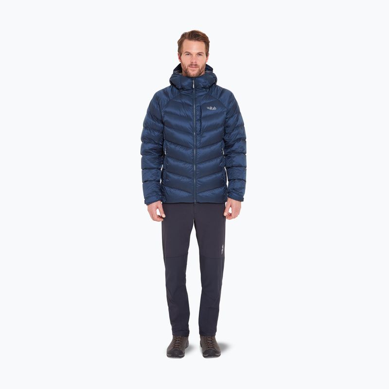 Herren-Daunenjacke Rab Glaceon Pro Jacket tempest blue 2