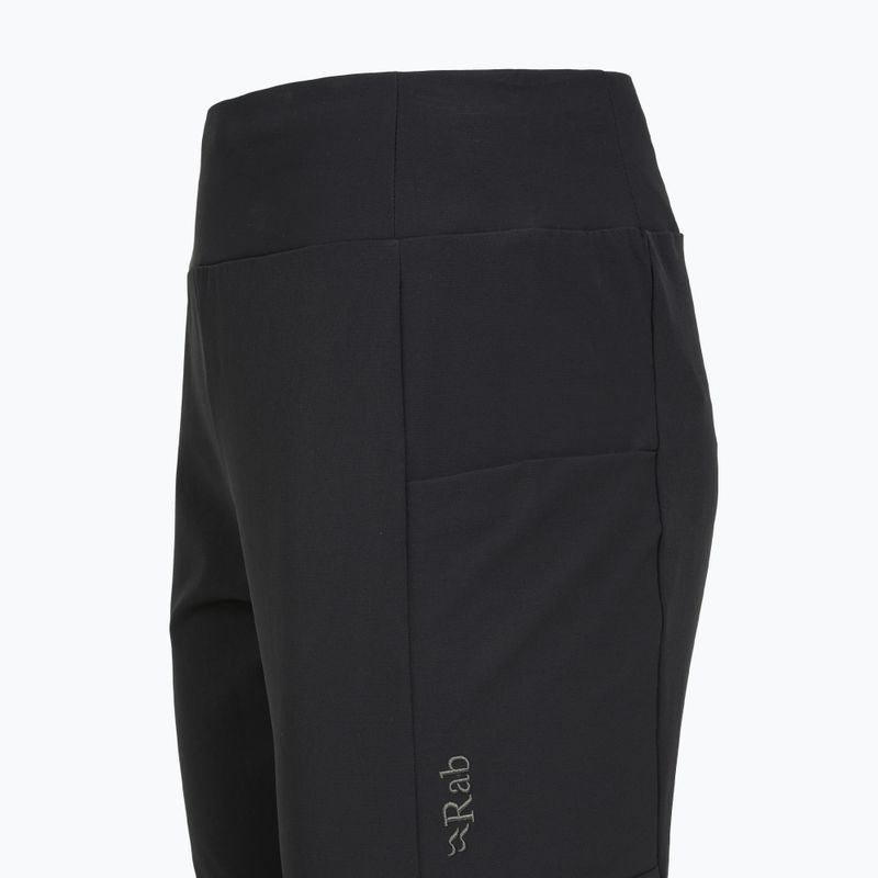Damen Softshellhose Rab Elevation black 3