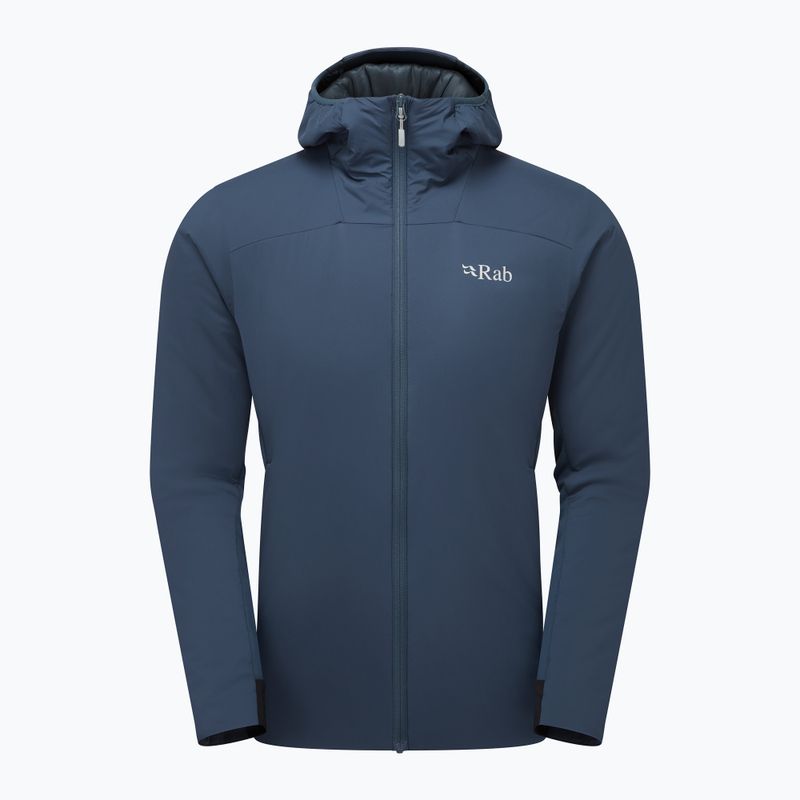 Winddichte Herrenjacke Rab Xenair Alpine Flex tempest blue