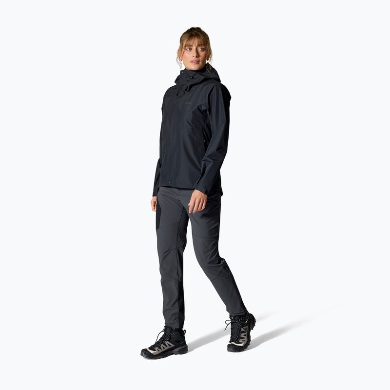 Damen-Regenjacke Rab Downpour black 2